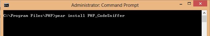 Install PHP CodeSniffer